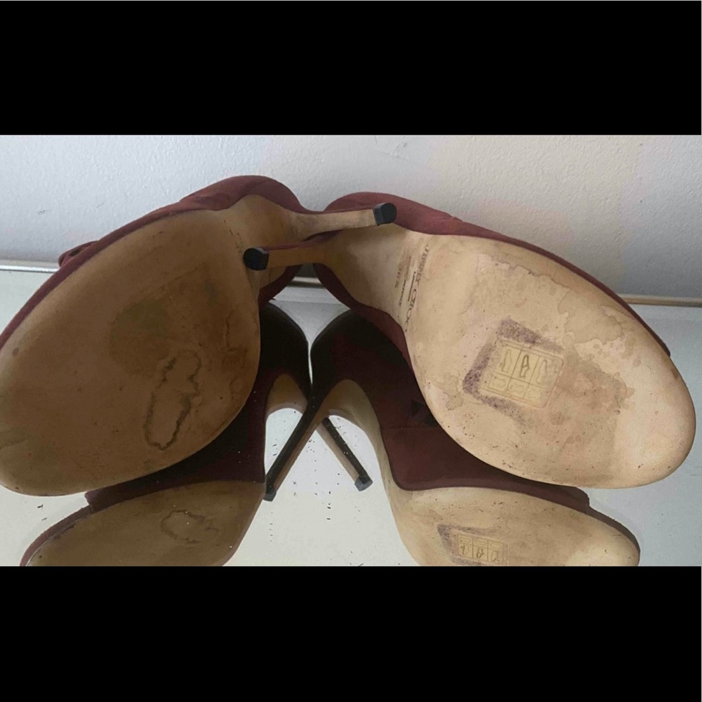 Jimmy Choo Open-Toe Boot Heels - image 5